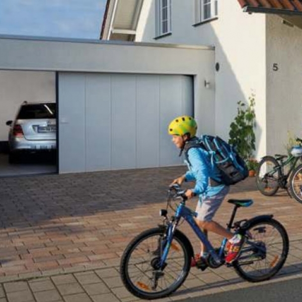 Откатные секционные ворота Hormann