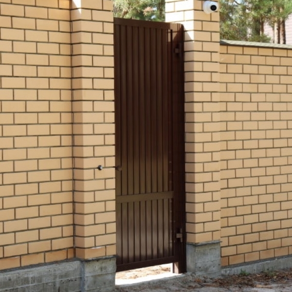 Уличная калитка Алютех Prestige