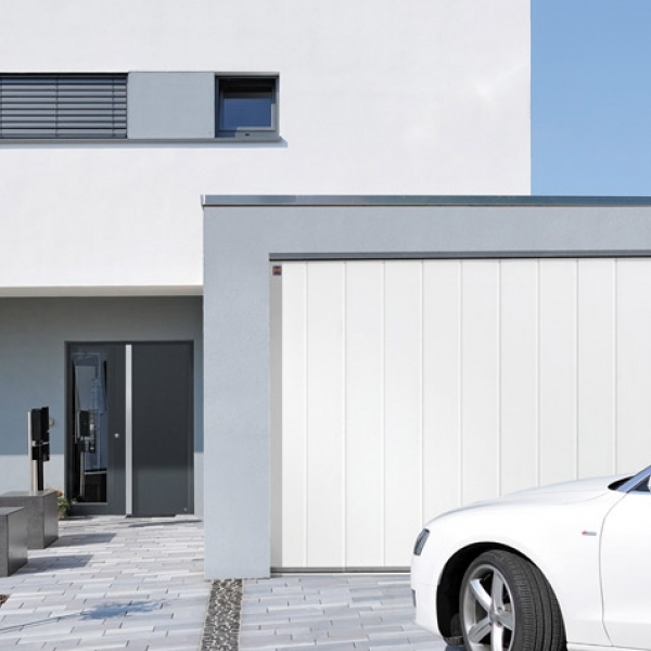 Откатные секционные ворота Hormann