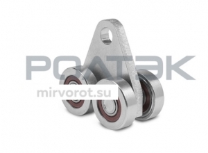 Тележка Ролтэк RC135 с отверстием закругленная (Код: 213.RC135)