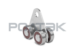 Тележка Ролтэк RC35 с отверстием закругленная, высокотемпературная (Код: 213.RC35.В)